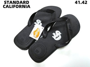 27~27.5cm Black[STANDARD CALIFORNIA SD Custom DUPE Beach Sandal standard California beach sandals ]