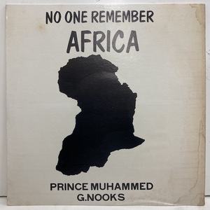 ★即決 Prince Muhammed George Nooks / No One Remember Africa / オリジナル REVOLUTIONARIES
