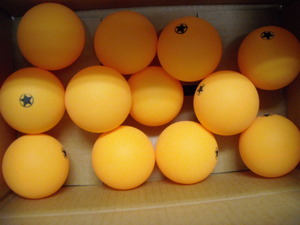* new goods * 55mmteka ball orange 12 lamp set ping-pong introduction to please 