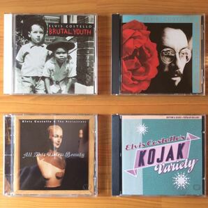 【CD】ELVIS COSTELLO／BRUTAL YOUTH ・MIGHY LIKE A ROSE・All This Useless Beauty・KOJAK VARIETY ★★送料無料 匿名配送