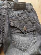 【新品未使用】SKY BOMBER JEANS SOUL OF FREEDOM！　サロペット　フレアデニム　ブーツカットジーンズ　レディース_画像7