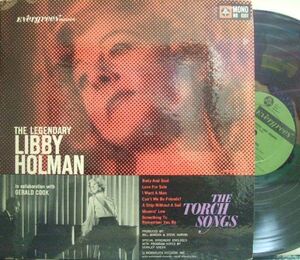 ３枚で送料無料【米Evergreen mono】Libby Holman/The Legendary with Gerald Cook (Aaron Bell)