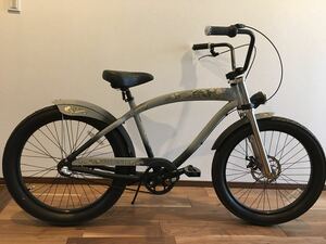  велосипед nirve beach cruiser Skull коврик серый chopper Choppers USA