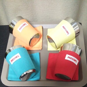 PERSONS ステンレスカップ4色セット