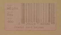 【新品未使用品】クレジットカードホルダー（Timberland）_画像10