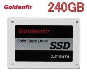 SSD Goldenfir 240GB SATA3 / 6.0Gbps 新品 2.5インチ 高速 NAND TLC 内蔵 デスクトップPC ノートパソコンH770【領収書発行可能】
