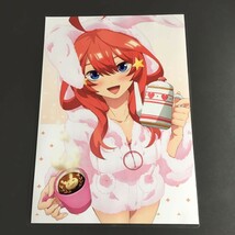 五等分の花嫁　中野五月　切抜き ラミネート処理品 加工品 切抜 切り抜き A4 1枚 イラスト DX3_画像1