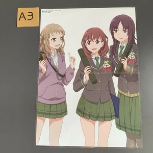 魔法少女リリカルなのは　Just Because A3サイズ　A4サイズ2枚組　ラミネート ポスター　ピンナップ　C