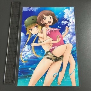 ソードアート・オンライン Lostorage incited WIXOSS　切抜き ラミネート処理品 加工品 切抜 切り抜き A4 1枚 両面　Dはい　SAO