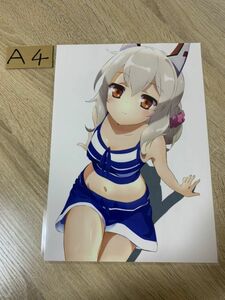 アズールレーン　Lapis Re:LiGHTs　ラピスリライツ　切抜き ラミネート　A4 イラスト　Mはに