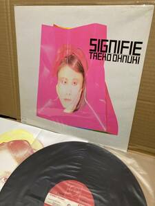 PROMO beautiful record LP! Oonuki Taeko Taeko Ohnuki / SignifiesinifieDear Heart RAL-8810 peace mono sample record Sakamoto Ryuichi RYUICHI SAKAMOTO EPO CITYPOP