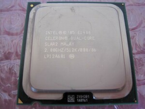 IntelインテルのCPU Celeron-DC E1400です (ネコポス送料込)