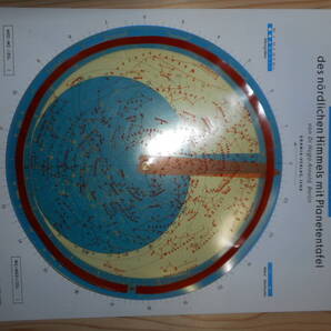 即決『旧東ドイツ星座早見盤』アンティーク、天球図、天文、星座早見盤、、星図、星座図絵1953年Star map, Planisphere, Celestial atlas