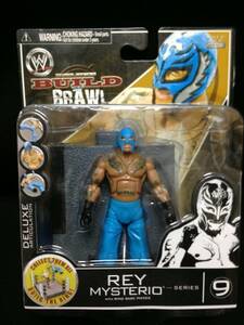 JAKKS：WWE Build’N Brawl Series 9 レイ・ミステリオ（未開封品）