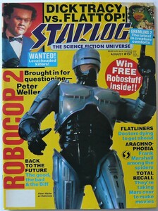 洋書 STARLOG AUG ＃157 ロボコップ2　グレムリン2　ディックトレーシー