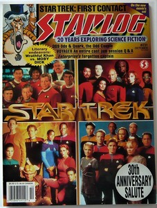 洋書 STARLOG OCT ＃231 スタートレック　ネクストジェネレーション　DS9　ヴォイジャー