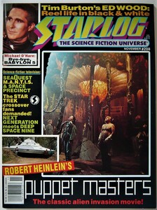 洋書 STARLOG NOV ＃208 ブレイン・スナッチャー/恐怖の洗脳生物　シークエスト　スタートレックDS9（コミック）