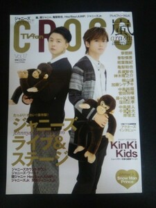 Ba1 10497 TVfan CROSS [テレビファン・クロス] Vol.17 TVfan2月号増刊 Kink Kids 嵐 亀梨和也 中島裕翔＆菅田将暉 桐山漣×加藤シゲアキ