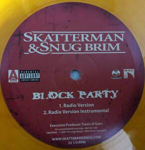 US PROMO ONLY / SKATTERMAN & SNUG BRIM / BLOCK PARTY / WESTSIDE SOUTH G-RAP