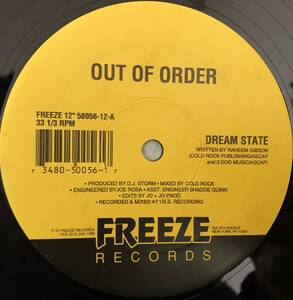 OLD MIDDLE 放出中 / US ORIGINAL / OUT OF ORDER / ROUGH AROUND THE EDGES / DREAM STATE / 1994 HARDCORE HIPHOP