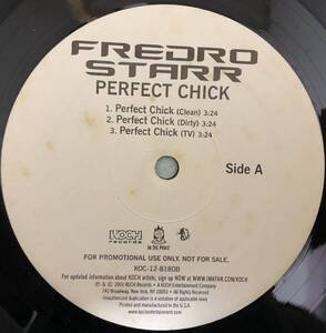 US PROMO ONLY / FREDRO STARR / PERFECT CHICK / DYIN' FOR RAP / WHO F??K BETTA / ONE NIGHT / 2001 HIPHOP