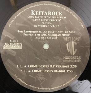 WESTSIDE / US PROMO ONLY / KEITAROCK / L.A. CRIME BOSSES / IN DA HOOD WE TRUST / HIT'CHA UPSIDE YO HEAD / /2002 HIPHOP G-RAP