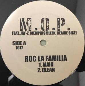 US PROMO ONLY / M.O.P. (MOP) / ROC LA FAMILIA FEAT JAY-Z MEMPHIS BLEEK BEANIE SIGEL