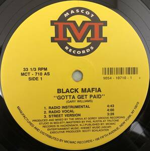 OLD MIDDLE 放出中 / US ORIGINAL / BLACK MAFIA / GOTTA GET PAID / REVENGE ON F-KK N.Y. / 1993 UNDERGROUND HIPHOP