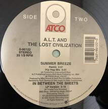 OLD MIDDLE 放出中 / US ORIGINAL / A.L.T. AND THE LOST CIVILIZATION / SUMMER BREEZE / IN BETWEEN THE SHEETS / 1992 HIPHOP_画像2