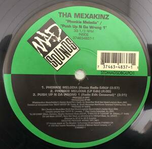 OLD MIDDLE 放出中 / US ORIGINAL / THA MEXAKINZ / PUSH UP N DA WRONG / PHONKIE MELODIA / 1993 HIPHOP