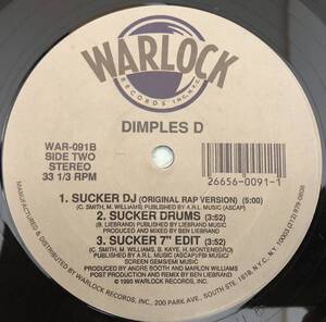 OLD MIDDLE 放出中 / DIMPLES D / SUCKER DJ / 1990 HIPHOP FEMALE RAP