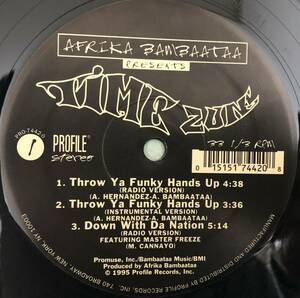 OLD MIDDLE 放出中 / US ORIGINAL / THROW YA FUNKY HANDS UP / DOWN WITH DA NATION / TIME ZONE / 1995 HIPHOP