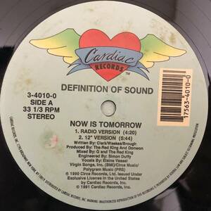 OLD MIDDLE 放出中 / DEFINITION OF SOUND / NOW IS TOMORROW (DE LA SOUL EDIT) / 1991 HIPHOP