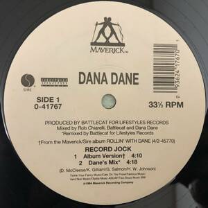 OLD MIDDLE 放出中 / US ORIGINAL / DANA DANE / MAMA TOLD ME / RECORD JOCK / 1994 HIPHOP WESTSIDE