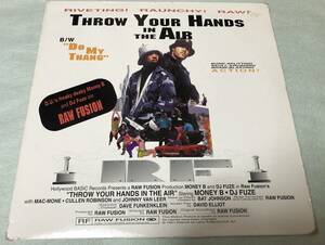 OLD MIDDLE 放出中 / US ORIGINAL / RAW FUSION / THROW YOUR HANDS IN THE AIR / DO MY THANG / 1991 HIPHOP / 2PAC APPERS