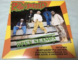 OLD MIDDLE 放出中 / US ORIGINAL / RAW BREED / OPEN SEASON / RAMPAGE OUTTA CONTROL / 1993 HIPHOP