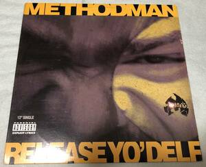 OLD MIDDLE 放出中 / US ORIGINAL / METHOD MAN / RELEASE YO' DELF / BRING THE PAIN / 1994 HIPHOP / WU TANG CLAN