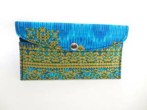  new goods # fashion long wallet fastener with pocket # abroad folkcraft goods hand made No-brand [A]