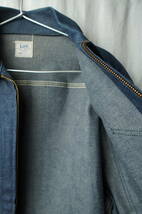 50s60s70s ビンテージ Lee リー 91-B JELT DENIM デニム ワークジャケット Gジャン 38 Rのみ_画像6