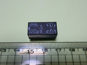 リレー G6A-234P DC24V オムロン (2個) (OMRON) (出品番号388-2)