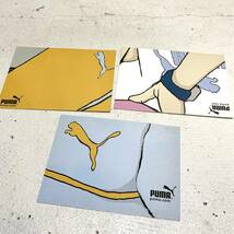 PUMA ポスト カード 3枚セット まとめ売り / プーマ レトロ スポーツ ディスプレイ ヴィンテージ_画像1