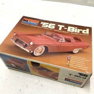 T-Bird サンダーバード 1/24スケール プラモデル 56年モデル フォード USA製 1982年 クラッシックカー 車 模型 MONOGRAM 赤 未組立