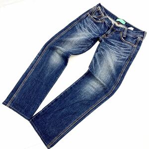 リーバイス ★ LEVIS レディース ブルー ジーンズ デニムパンツ W24 定番 リラックスシルエット♪ スキニーに飽きた方に◎■Ja1294