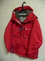 TOWN&COUNTRY 良美スノボジャケット RED ユニセックスＳ 身長162-168/胸囲83-89cm スノージャケット スノボ上着 タウンアンドカントリー_画像3