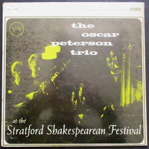 Oscar Peterson ＂ At The Stratford Shakespearean Festival ” 　USA輸入盤　30㎝LP　深溝あり　