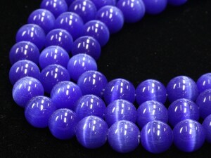 キャッツアイ⑥ 8mm 一連(約48珠)「Rs_stone天然石ビーズ」