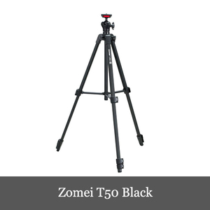 Zomei T50 カメラ 軽量 旅行 一脚 2イン1 ポータブル 三脚スタンド 360度ボールヘッド付き リモートBluetooth スマートフォン