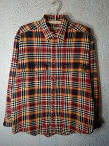 to2321　Woolrich　ウールリッチ　vintage　ビンテージ　チェック　デザイン　シャツ　ネルシャツ　アウトドア　人気