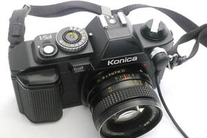 世界初 コニカ KONICA FS-1 大変貴重な専用レリーズ付 AR 50mm F1.7 レンズセット
