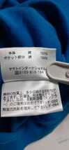 Y 3/4 ナカノヒロミ　hiromichi 日本製　サイズM　半袖シャツ ブルー_画像6